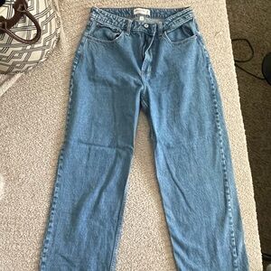 Abercrombie & Fitch High Rise Loose Jean size 6 CURVE LOVE